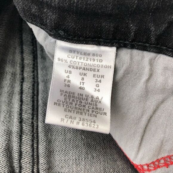 NYDJ Marilyn Straight Black Jeans - Women’s 4 - Picture 9 of 10